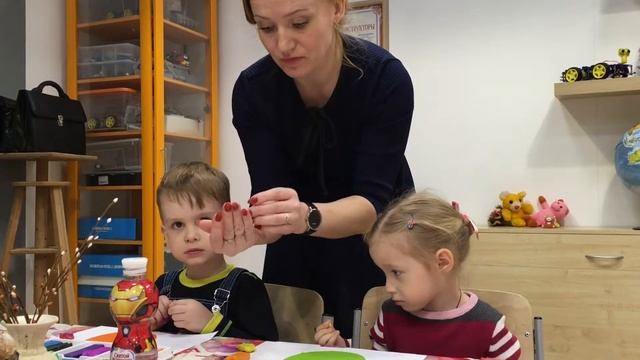 Пасхальное занятие художественной студии 3-4 года смотреть онлайн