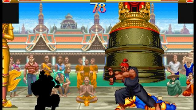[PS2] Hyper Street Fighter 2. Shin Akuma VS Shadow Shin Akuma (CPU VS CPU) смотреть онлайн