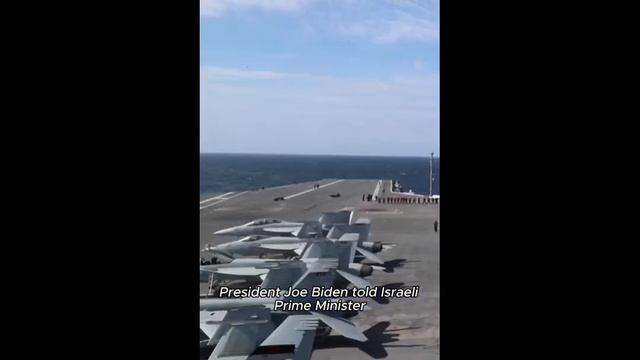 the aircraft carrier USS Gerald Ford and its carrier group, deployed to the Mediterranean Sea. смотреть онлайн