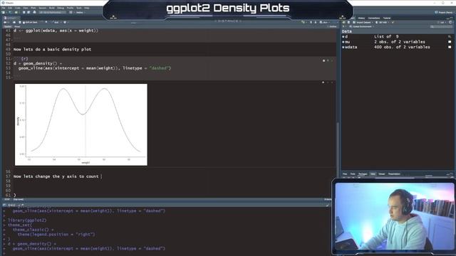 Data Products - Density Plots - Exploratory Data Analysis with R смотреть онлайн