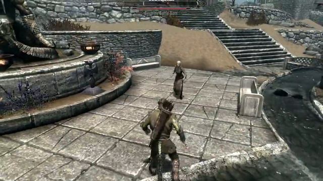 Skyrim Mid-Air Combat Mod смотреть онлайн