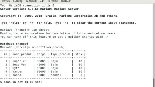MEMBUAT CRUD REST API LINUX CENTOS 7 PART 2 смотреть онлайн