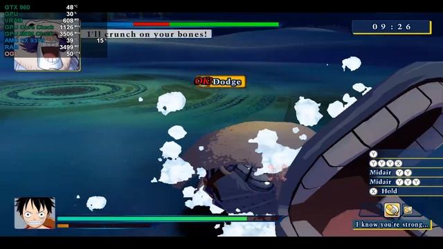 Yuzu Canary-One Piece Unlimited World Red-AMD FX 9370-GTX 960 смотреть онлайн
