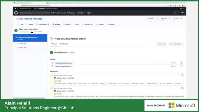 Fast and Reliable DevOps with GitHub - Alain Helaili | IDI @localhost смотреть онлайн