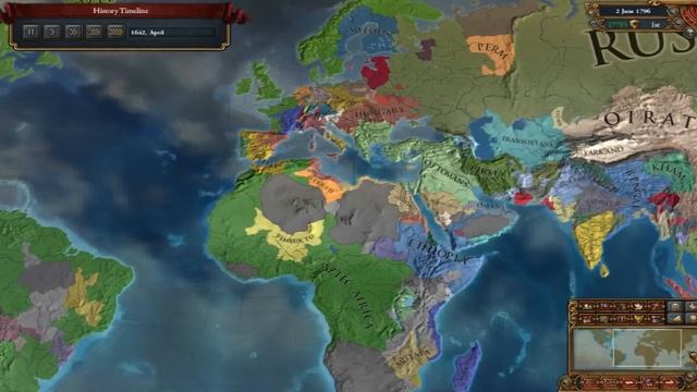 EU IV - Revolutionary Celestial Roman Aztec Empire Timeline - World Conquest смотреть онлайн
