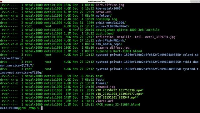 List Files in the Linux Shell Script Tutorial Directory and Folder смотреть онлайн