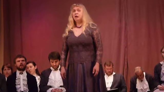 Бах.Ария Schliesse,mein Herze. Татьяна Жильцова. смотреть онлайн