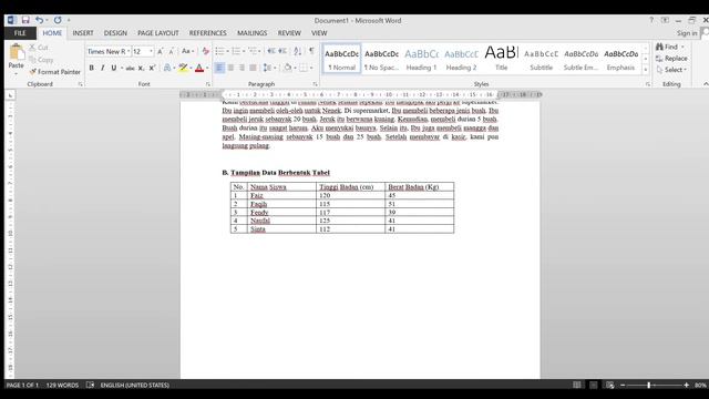 TIK KELAS 6 "TABEL DAN GRAFIK" смотреть онлайн