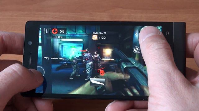 Highscreen Thor Dead Trigger 2 GamePlay