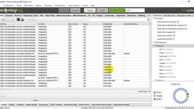 Test XML Sitemap with Screaming Frog смотреть онлайн