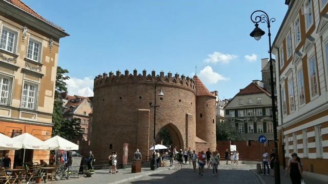Poland, Warsaw | Польша, Варшава. Дворец культуры и науки. Старый город. Королевский замок. смотреть онлайн