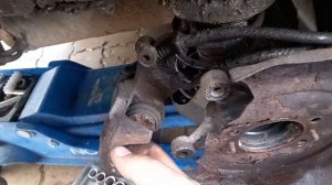 замена заднего ступичного подшипника Kia Rio 3