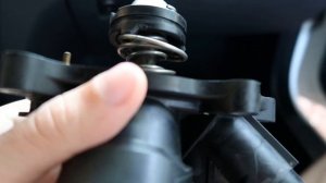 Минус Mercedes-Benz w204 термостат - Ушел антифриз. А если бы перегрел?