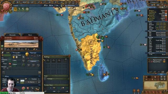 Europa Universalis 4 Dharma | 8-Man Multiplayer | Gujarat Part 22 смотреть онлайн