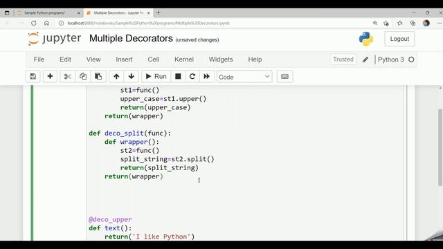 DECORATORS_9: MULTIPLE DECORATORS IN PYTHON смотреть онлайн