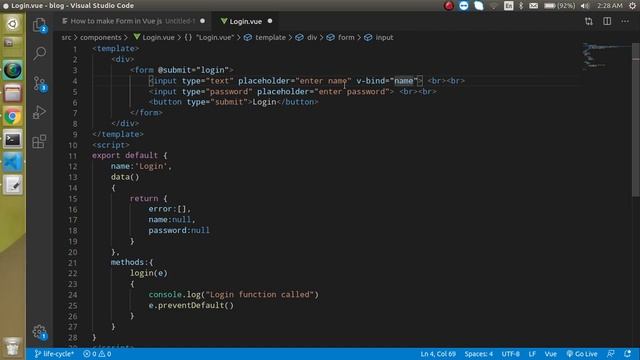 Vue js tutorial for beginners #17 form validation смотреть онлайн