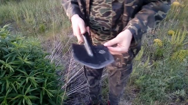 МСЛ50 (мпл50) - Лопатка саперная СССР 1989г смотреть онлайн