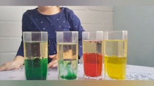 Гейзер в стакане. Опыт с маслом и водой. Эксперимент с ребенком дома.