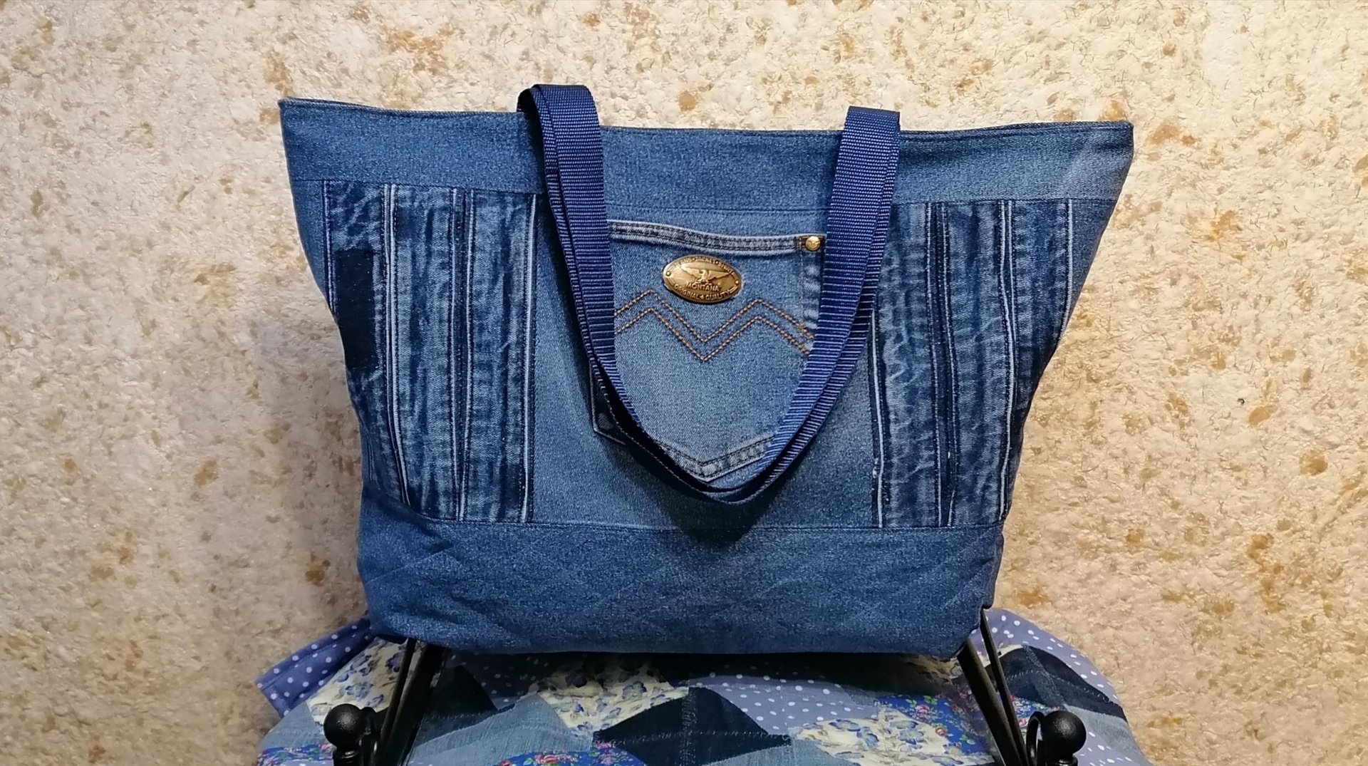 Сумка из старых джинсов #40. смотреть онлайн