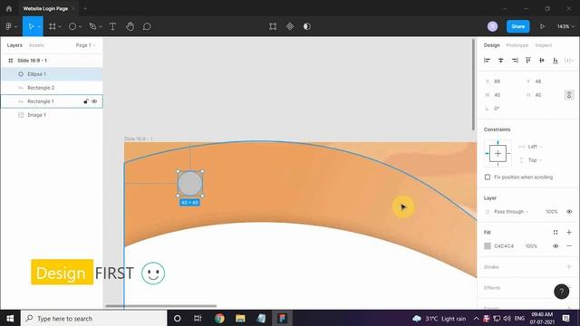 Website Login Page in Figma | Landing Page Design in Figma | Web Design in Figma | Figma Tutorial смотреть онлайн