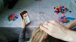 Детская прическа с помощью резинок / Children's hairstyle using elastic