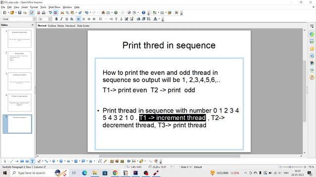 Thread ordering / Even odd thread print/ Print thread in sequence смотреть онлайн