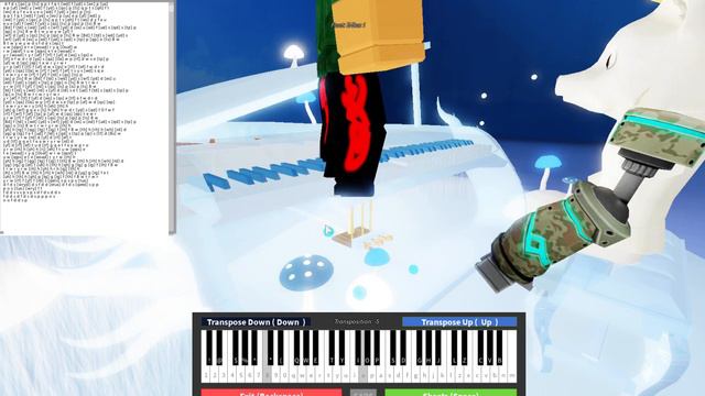Passenger - Let Her Go on roblox virtual piano смотреть онлайн