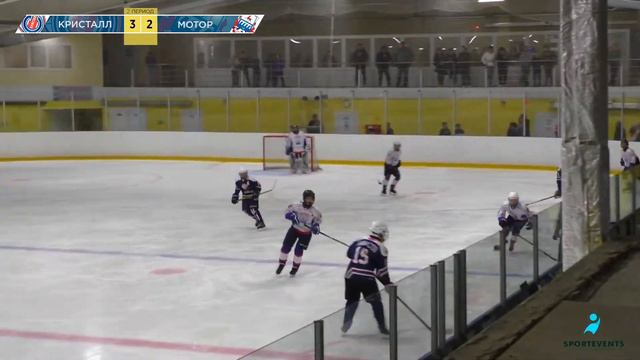 ХК Кристалл г. Саратов - ХК Мотор г. Заволжье смотреть онлайн