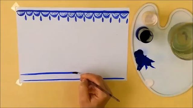 Обучающие видеоролики по рисованию В.С. Сенченко "Гжель" 1 часть смотреть онлайн