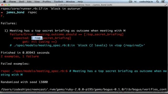 Integration tests vs. Bogus -- The Codeship смотреть онлайн