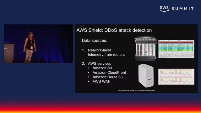AWS New York Summit 2018 - Threat Detection and Mitigation at Scale on AWS (SID301) смотреть онлайн