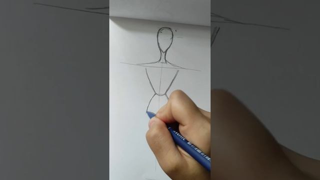Как рисовать эскиз модели одежды #1 zar смотреть онлайн