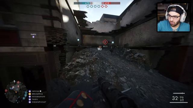 BATTLEFIELD 1 - Multiplayer: Conquista no Mapa Amiens! (BF1 PC Gameplay) смотреть онлайн