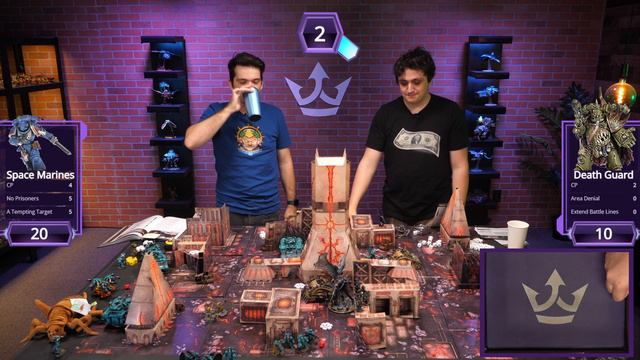 NEW Space Marines vs Death Guard - A 10th Edition Warhammer 40k Battle Report смотреть онлайн