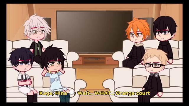 Past Blue Lock & Haikyuu React To Eachother || Grv Part 1 (haikyuu)