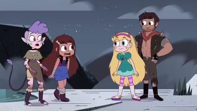 Teen Meteora & Mariposa go back home | Star vs the forces of evil | S4 clip смотреть онлайн