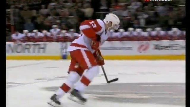 Pavel Datsyuk (DET) vs. Josh Harding (MIN) Shootout January 3, 2009 смотреть онлайн