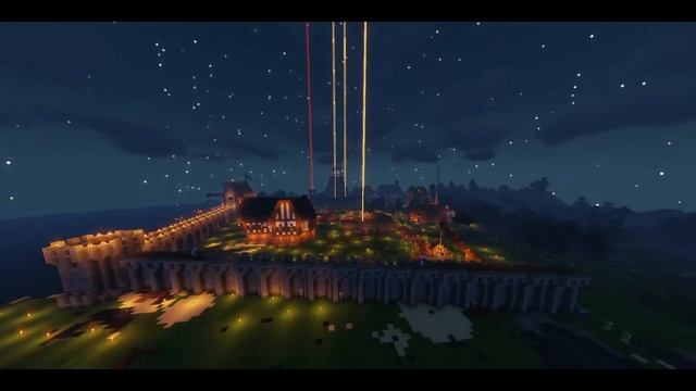 The East Wall Timelapse! Minecraft 1:1000 Earth Survival (7)