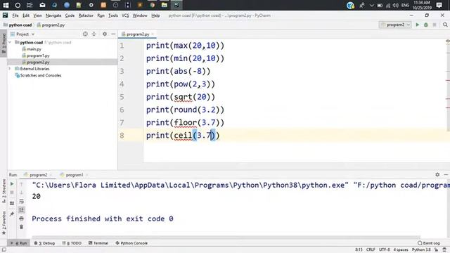 # 10 python Bangla Tutorial : Math Related Library Functions смотреть онлайн