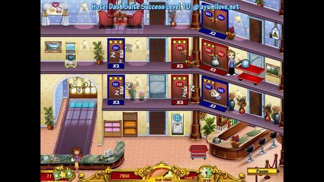 Ayumilove Hotel Dash Suite Success Level 10 Walkthrough смотреть онлайн