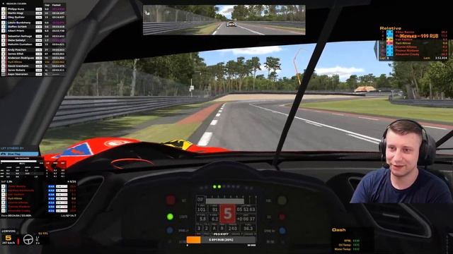 ЧАСОВЫЕ ГОНКИ В ЛЕ-МАНE ! IRACING смотреть онлайн