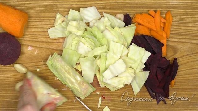 Маринованная капуста пелюстка со свеклой и морковью видео рецепт смотреть онлайн
