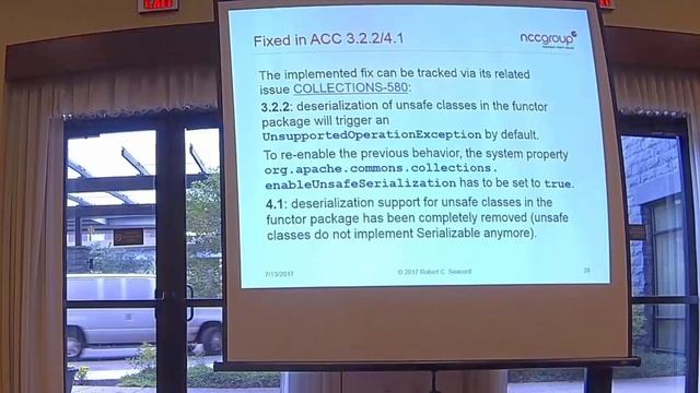 Java Serialization Attacks - Robert Seacord смотреть онлайн