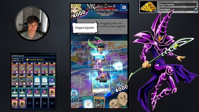 Yu-Gi-Oh! Duel Links] King of Games | Dark Magician 3 Star Demo Deck смотреть онлайн