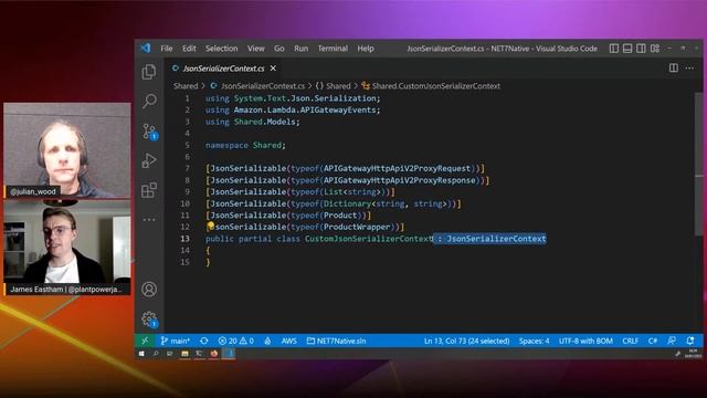 Building .NET 7 high performance Lambda functions | Serverless Office Hours смотреть онлайн