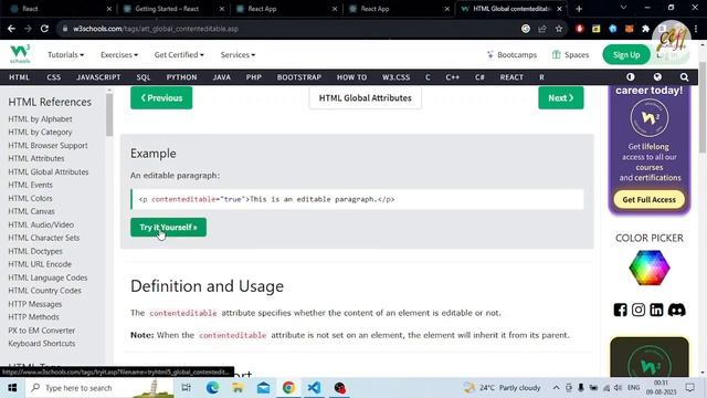 Nested React Components and JSX attributes смотреть онлайн