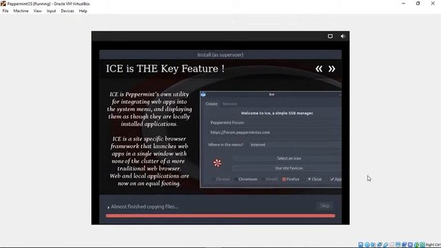 How to Install Peppermint Linux Os in Oracle VM VirtualBOX смотреть онлайн