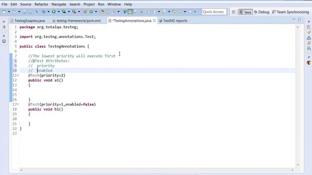 TestNG Introduction | @Test | Attributes | Priority | dependsOnMethods|versbose|Reporter API|Part 1 смотреть онлайн