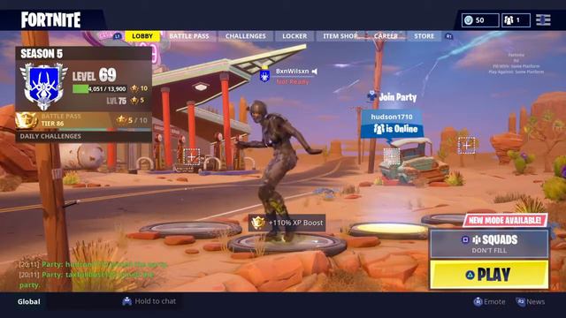 How To Dance in the lobby on fortnite for an unlimited time! смотреть онлайн