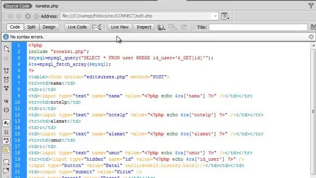 Buat.web.id - Tutorial PHP Indonesia Melakukan UPDATE dan DELETE Database Dengan PHP смотреть онлайн
